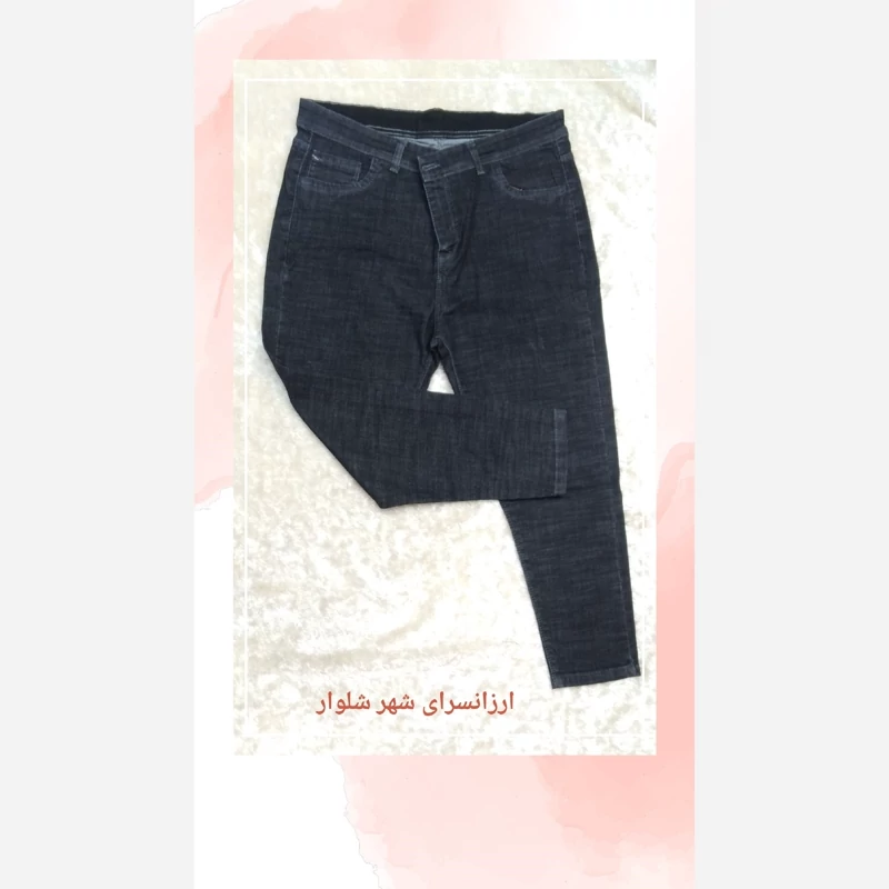 لی اسکینی زنانه رنگ زغال سنگی