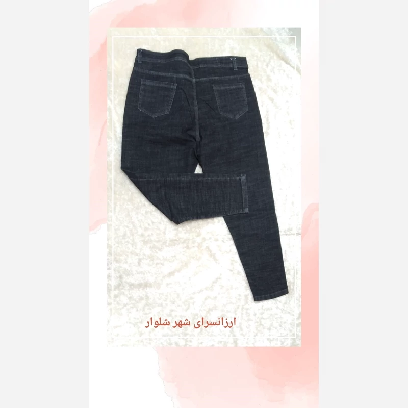 لی اسکینی زنانه رنگ زغال سنگی