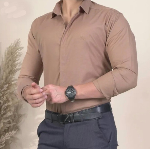 پیراهن دکمه مخفی