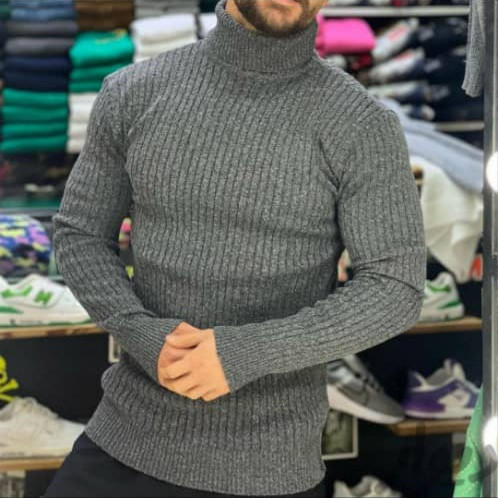 بافت یقه اسکی ضخیم