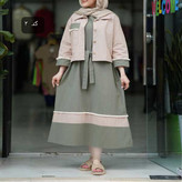 ست سارافون و کت زنانه جنس لنین