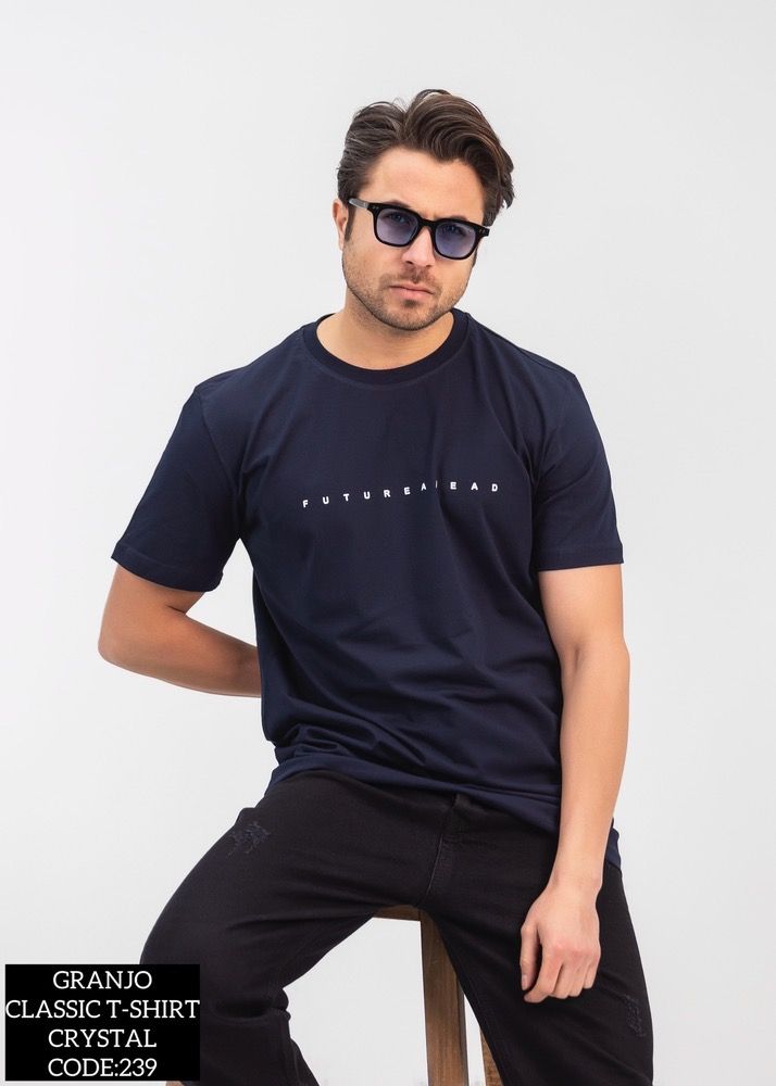 تیشرت مردانه جنس کریستال اعلا سایز بزرگ (3XL)